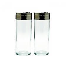 Емкость для приправ «Бэйзик» с отверстиями; стекло,сталь нерж.; 240мл; D=52,H=142мм; прозр., фото 1