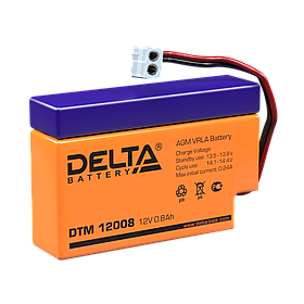 Аккумуляторная батарея для ИБП Delta DTM 12008 0.8 Ач