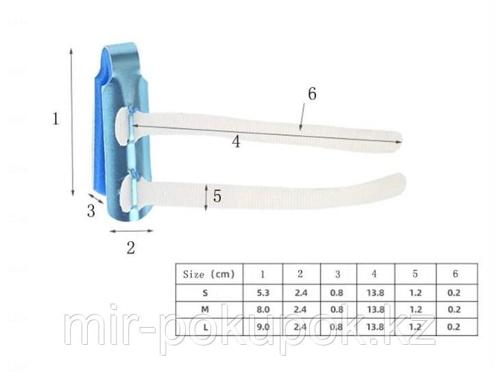 Ортез на палец руки, шина на палец, бандаж пальца - фото 5 - id-p114441553