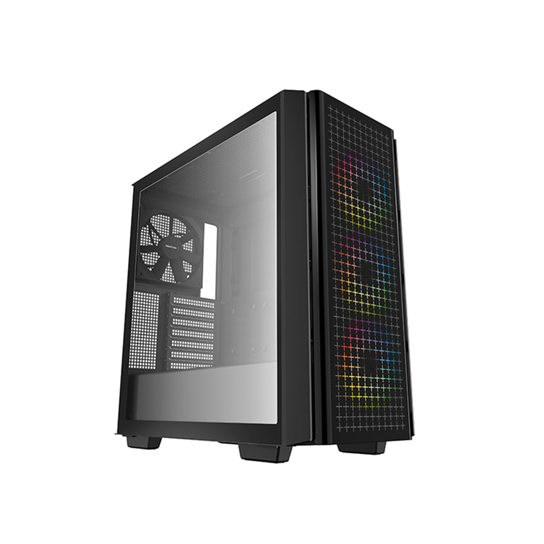 Компьютерный корпус ATX с прозрачной боковой панелью CG540 Deepcool без блока питания