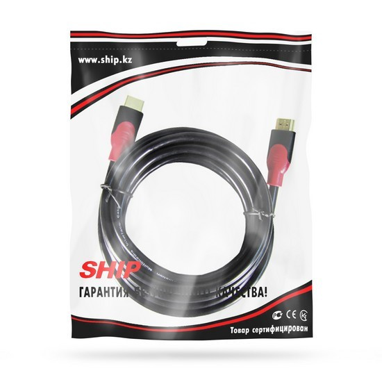 Интерфейсный кабель HDMI-HDMI, 30В, Полиэтиленовый пакет, SH6016-3P, SHIP - фото 2 - id-p114437582