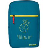 Ноутбукке арналған рюкзак 15.6" Canyon CSZ-03, полиэстер, қою жасыл