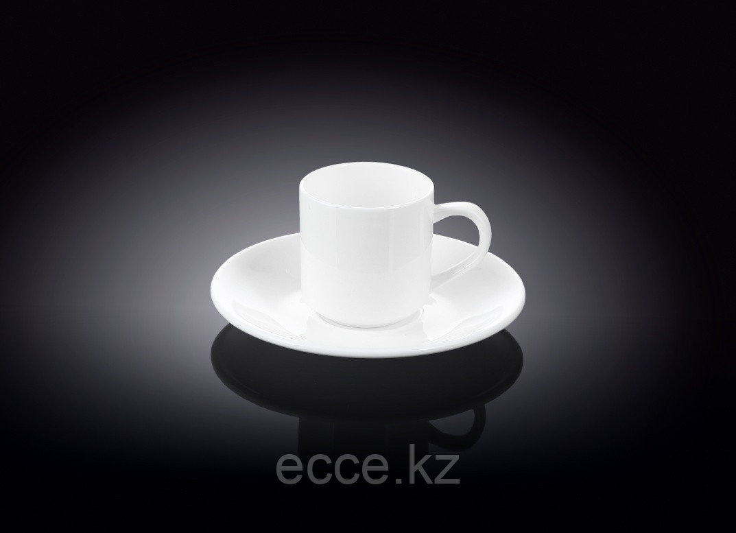 Набор Wilmax кофейная чашка и блюдце 90 мл - фото 1 - id-p114442075