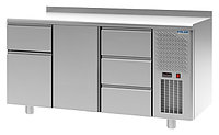 Стол холодильный POLAIR TM3-103-G с бортом