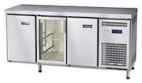 Стол холодильный Abat СХС-70-02 (1 дверь, 1 дверь-стекло, 1 дверь, без борта)