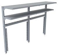 Суперструктура пристенная для ларя-бонеты Levin ARTICA/ALPINA 200 двухуровневая с освещением и ограничителями