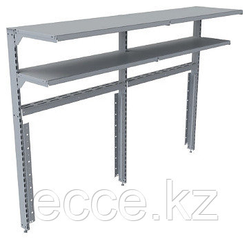 Суперструктура пристенная для ларя-бонеты Levin ARTICA/ALPINA 200 двухуровневая с освещением и ограничителями - фото 1 - id-p114456497