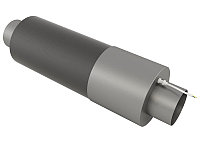 Концевой элемент в ППУ 38х3 мм D125