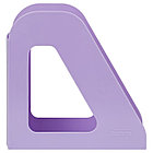 Лоток для бумаг вертикальный СТАММ "Фаворит", фиолетовый, ширина 90 мм, фото 3