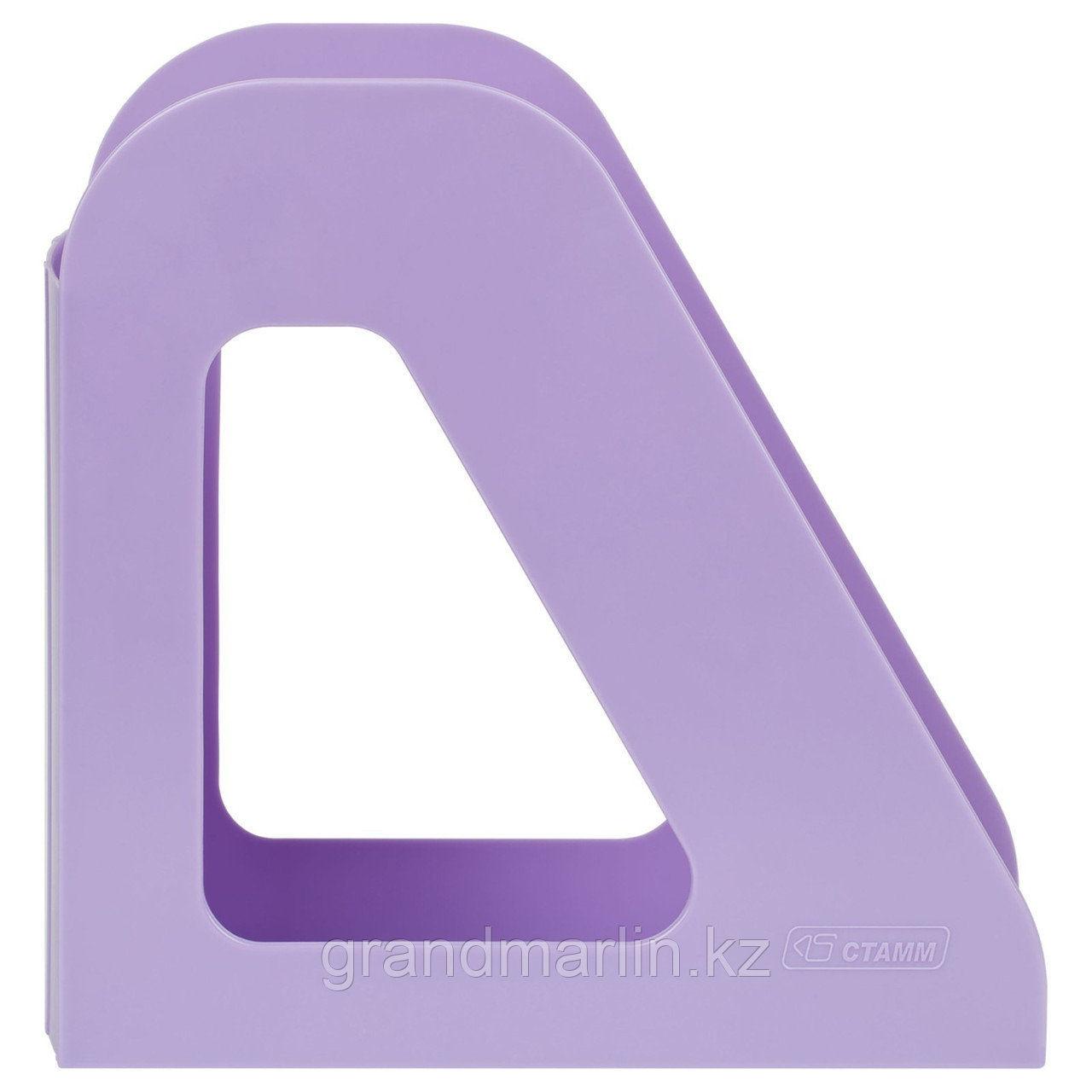 Лоток для бумаг вертикальный СТАММ "Фаворит", фиолетовый, ширина 90 мм - фото 3 - id-p114457824