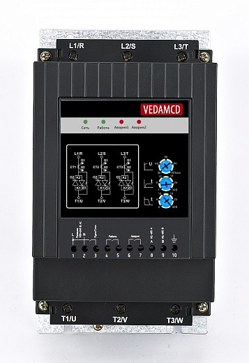 Устройство плавного пуска VEDA MCD101VM-10-P22K-0045-T4-CV2-M