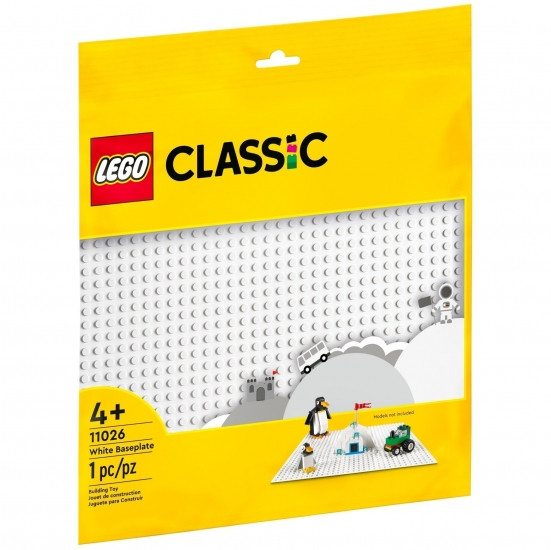 Конструктор LEGO Classic Белая базовая пластина 11026 - фото 1 - id-p114394728