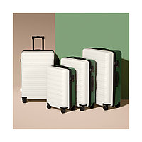 Чемодан NINETYGO Rhine Luggage 20" White+Green