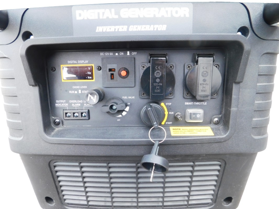 Инверторный генератор GROST G3000i с электростартером - фото 6 - id-p114388430
