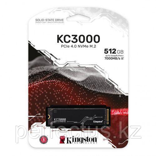 Жесткий диск SSD 512GB Kingston SKC3000S/512G PCIe 4.0 NVMe M2 - фото 2 - id-p112270623