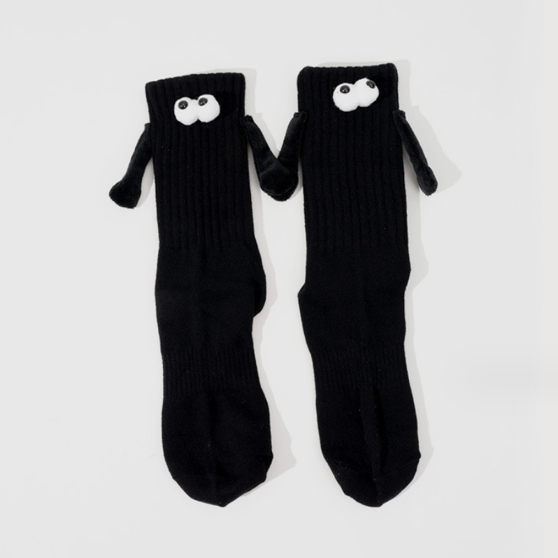 Прикольные носки с магнитами черные - фото 4 - id-p114463088
