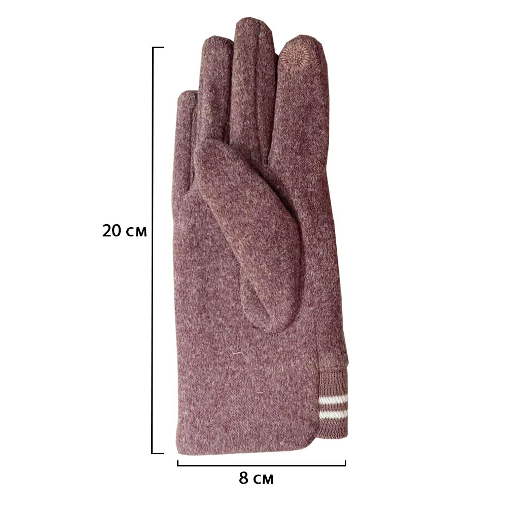 Сенсорные перчатки подростковые фиолетовые - фото 2 - id-p114463235