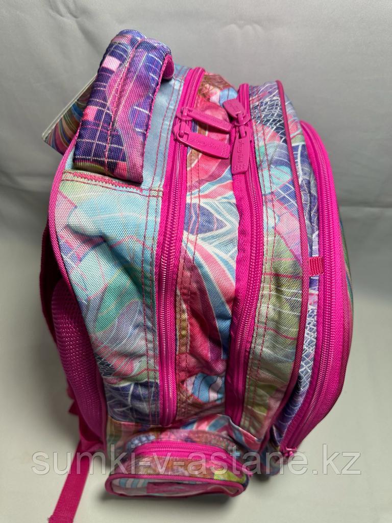 Школьный рюкзак с пеналом для девочек 5-7 класс. Высота 41 см, ширина 31 см, глубина 20 см. - фото 8 - id-p66279657