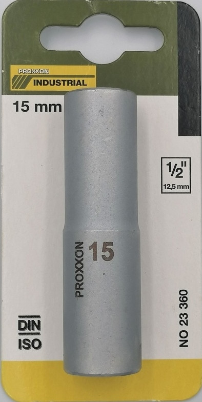 23360 Proxxon Удлиненная головка на 1/2", 15 мм - фото 2 - id-p593777