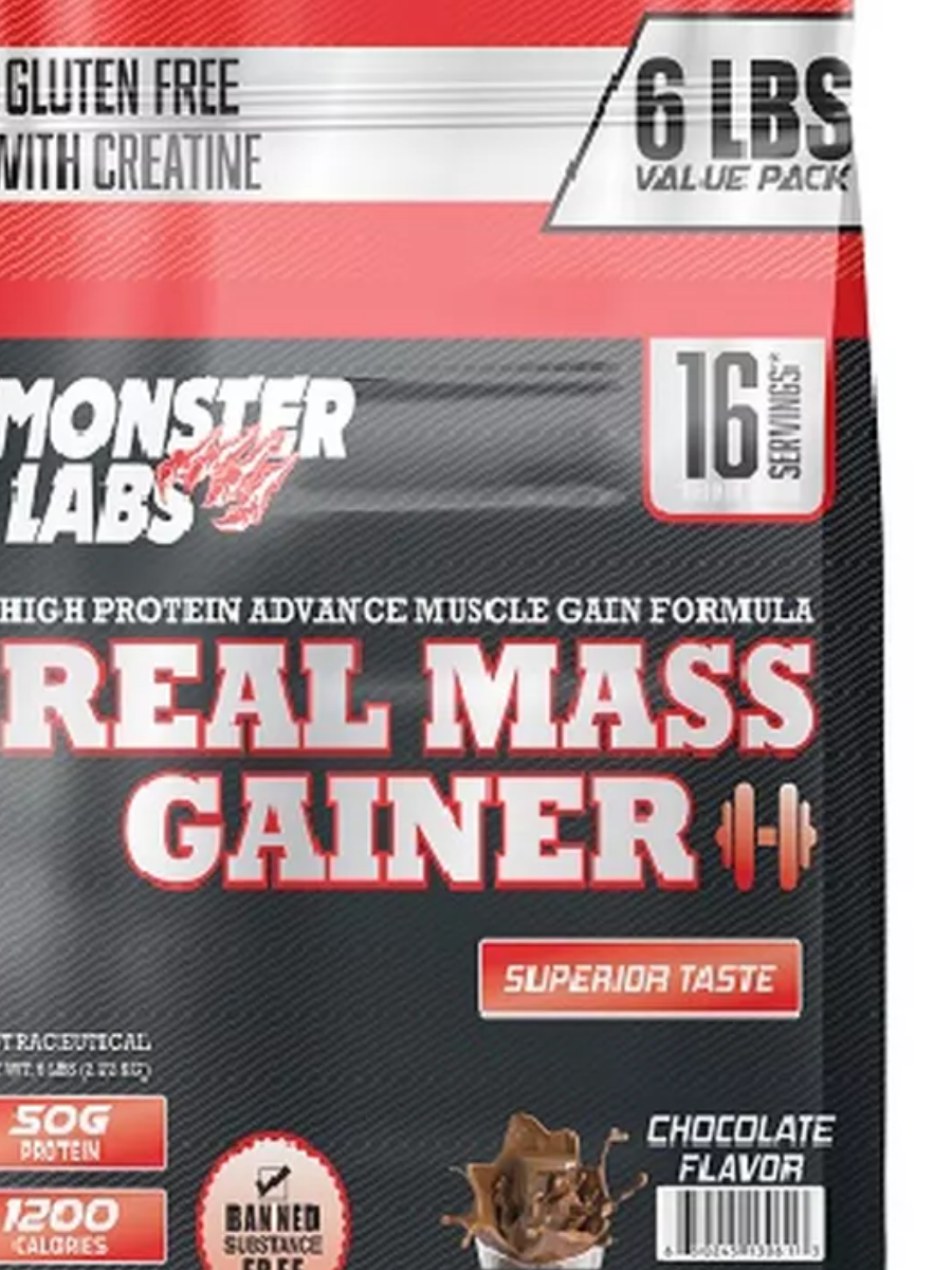 Monster Labs Real Mass Gainer 2.72 kg