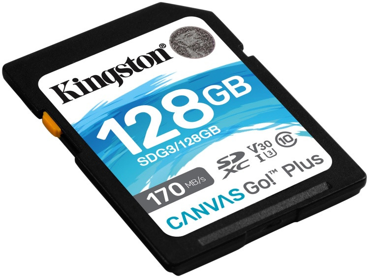 Карта памяти Kingston SDG3/128GB - фото 2 - id-p114320120