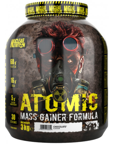 Гейнер NUCLEAR NUTRITION Atomic Mass Gainer Formula (Vanilla) 3 кг. - фото 1 - id-p114467951