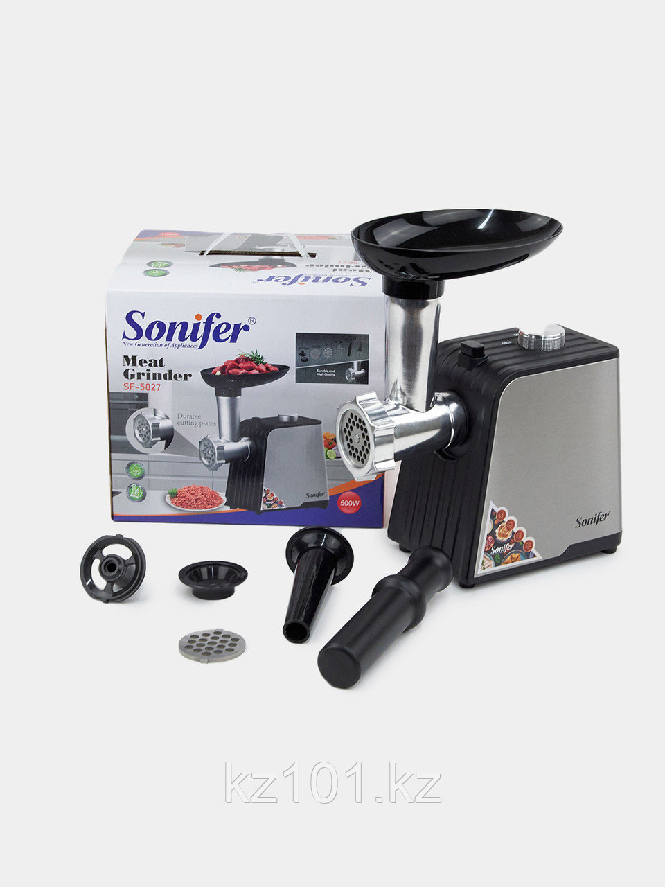 Электрическая мини мясорубка Sonifer SF-5027 (500 Вт) - фото 3 - id-p114468031