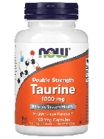 NOW Taurine Таурин 1000 мг, 100 капсул