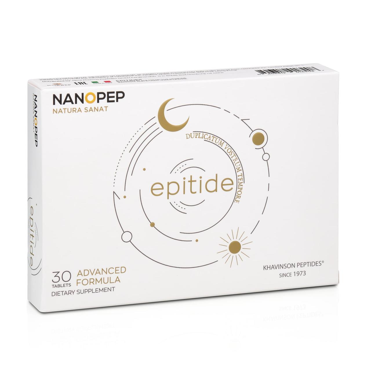 NANOPEP EPITIDE Для Омоложения организма, 30 таблеток - фото 1 - id-p114468188