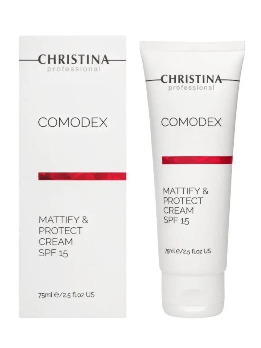 CHRISTINA Comodex Mattify & Protect Cream SPF 15 Матирующий Крем, 75 мл - фото 1 - id-p114468219