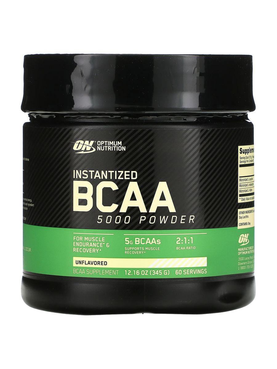 OPTIMUM NUTRITION, Аминокислоты BCAA 5000 Powder, 345 г - фото 1 - id-p114468306