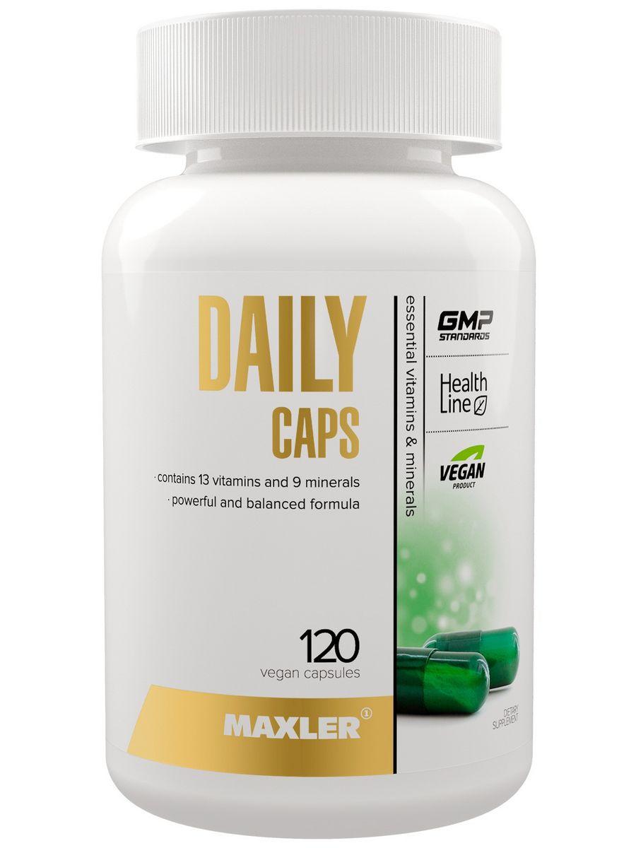 Maxler Daily Caps, 120 капсул - фото 1 - id-p114468354