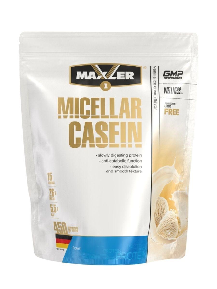 Maxler Micellar Casein 450 g Vanilla Ice Cream со вкусом Ванильное мороженое - фото 1 - id-p114468368