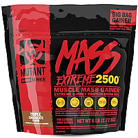 Mutant Mass EXTREME 2500 6 lbs, со вкусом Тройной Шоколад