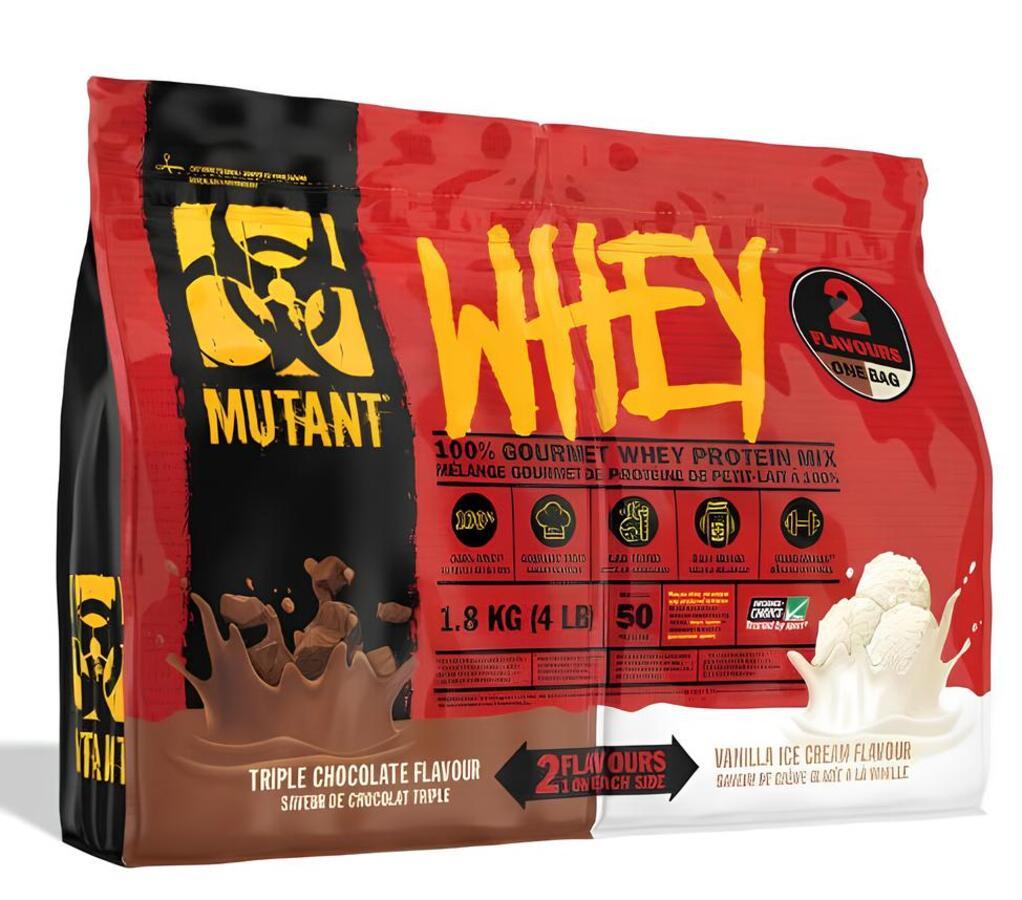 Mutant Whey 4 lbs, со вкусом Тройной Шоколад / Ваниль - фото 1 - id-p114468422