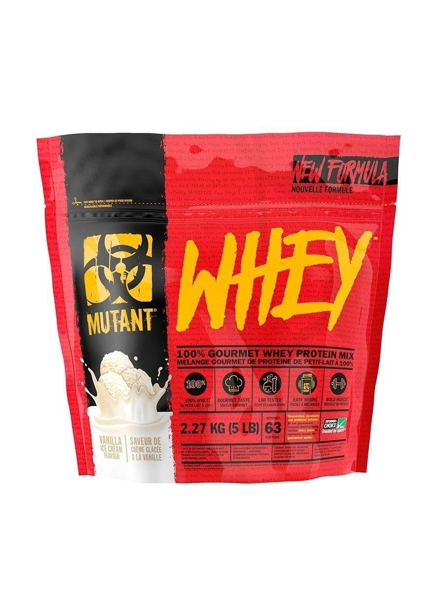 Mutant Whey 5 lbs, со вкусом Ваниль - фото 1 - id-p114468423