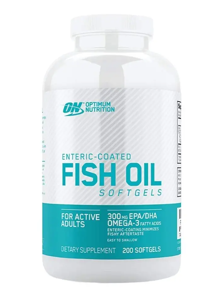 OPTIMUM NUTRITION Fish Oil Рыбий жир, 200 капсул - фото 1 - id-p114468440