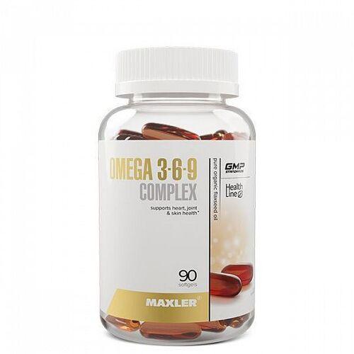 Maxler Omega 3-6-9, 90 капсул - фото 1 - id-p114468463