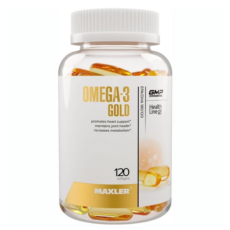 Omega-3 Gold, 120 капсул - фото 1 - id-p114468464