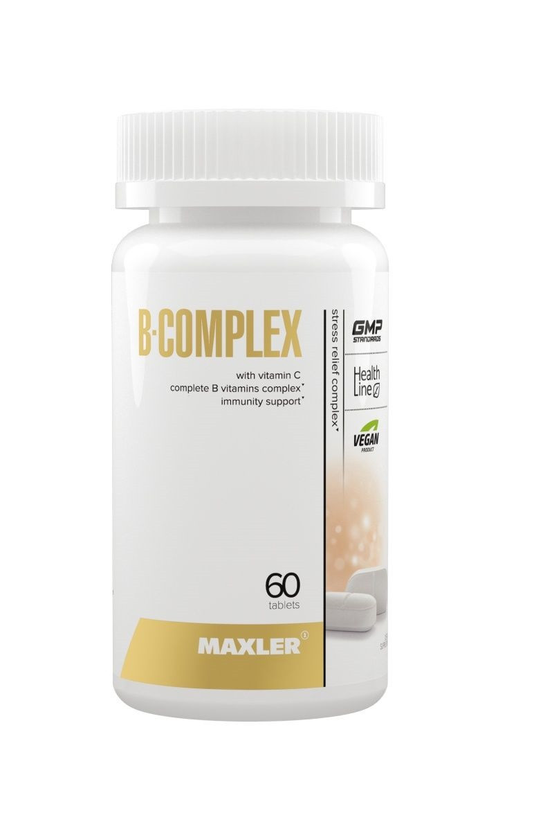 Maxler B-Complex, 60 таблеток - фото 1 - id-p114468494