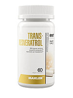 Maxler Trans-Resveratrol, 60 капсул