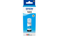 Контейнер с голубыми чернилами Epson C13T00S24A 103 EcoTank Cyan ink bottle