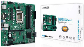 Сист. плата ASUS Pro B760M-CT-CSM, B760, 1700, 4xDDR5, PCI-Ex16, PCI-Ex1, 
2xM.2, 4xSATA, 2xDP, HDMI, D-Sub,