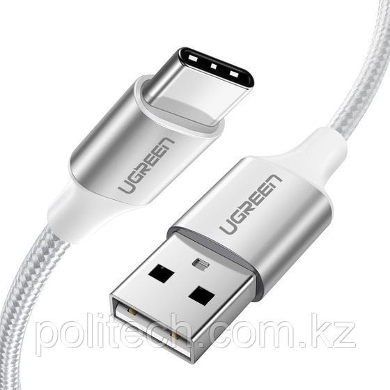 Кабель UGREEN US264 USB 2.0 C M/M ABS Cover 1.5m (White) - фото 1 - id-p94098520