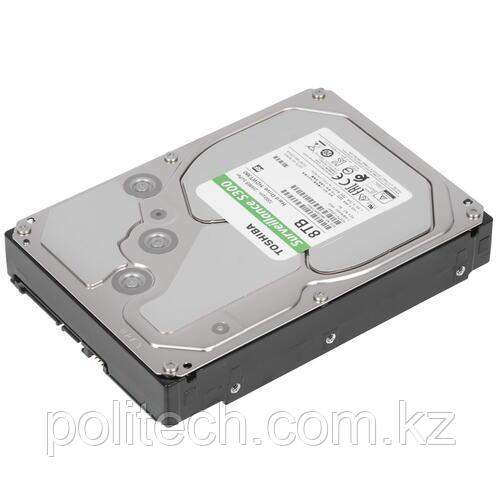 Жесткий диск Toshiba Surveillance S300 8Tb, HDD, 3.5", 7200rpm, 256MB, SATA 
III 6Gb/s, HDWT380UZSVA