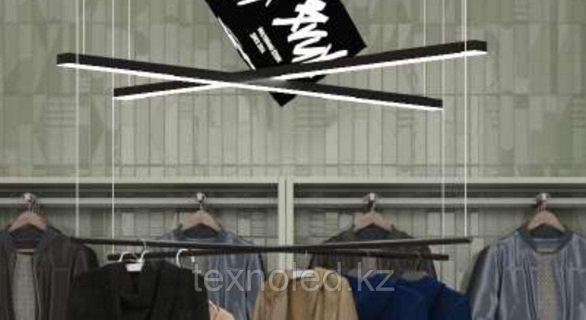 Дизайнерский светильник крестик1800*1800