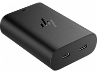 ЗУ HP 600Q7AA USB Type C® 65W GaN Laptop Charger - Black