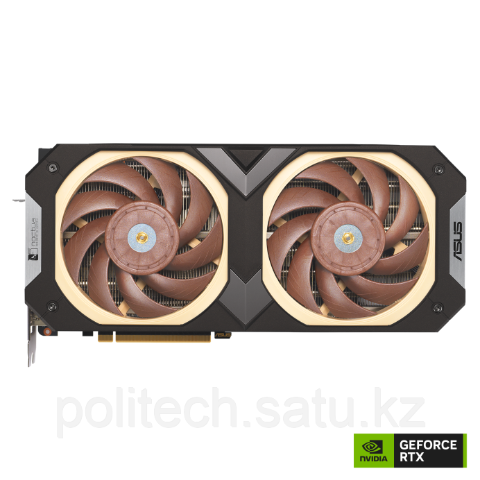 Видеокарта ASUS RTX4080-O16G-NOCTUA, 16Gb GDDR6X/ 256bit, 2xHDMI, 3xDP, 
HDCP Support 2.3 BOX