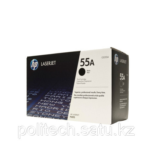 Картридж HP CE255A черный, для Laser Jet P3015/P3011, 6000 страниц - фото 1 - id-p114511999