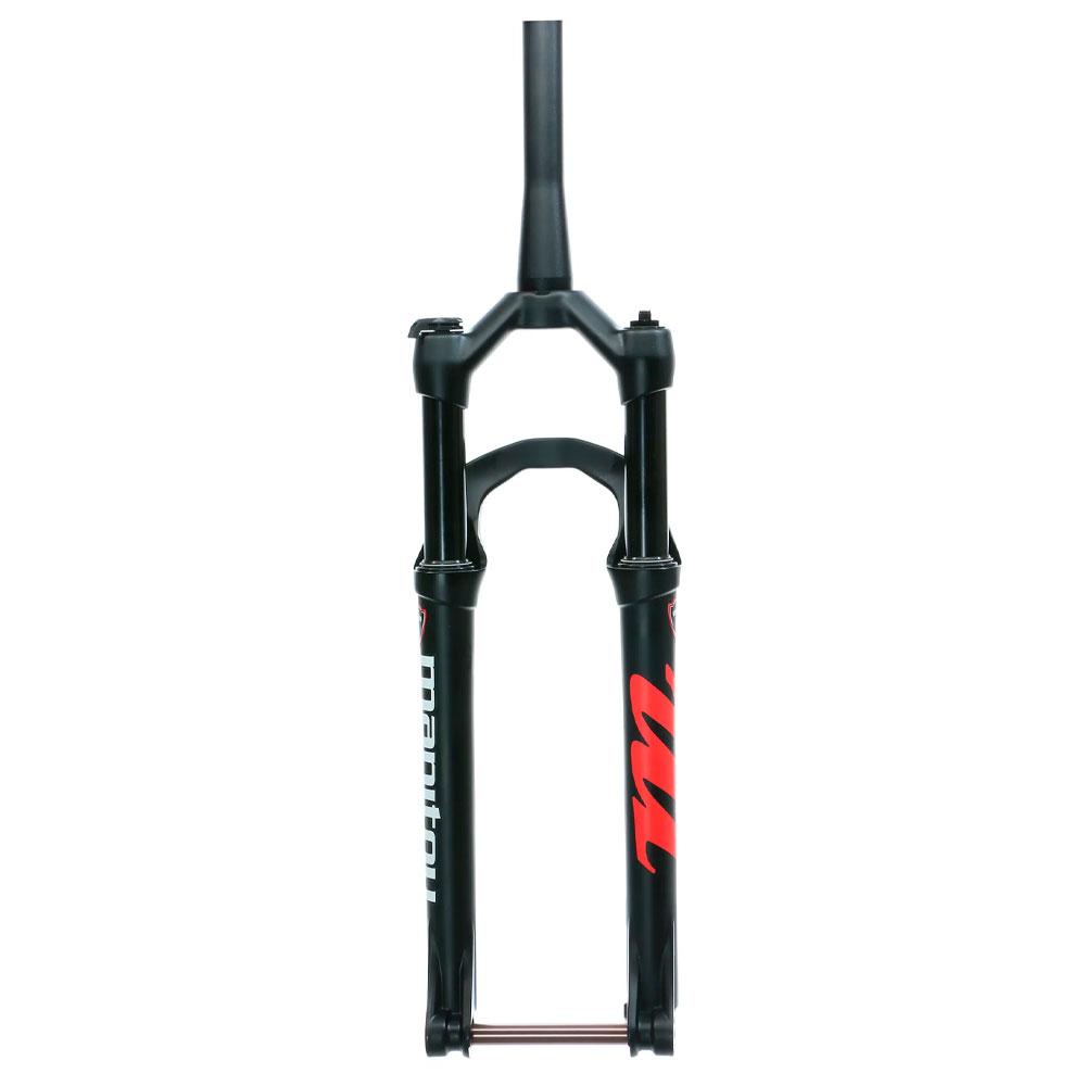 Вилка Manitou Markhor 27.5 BOOST, Matte Black, 100mm, Tapered Steerer, 15mm Axle - фото 1 - id-p114512325